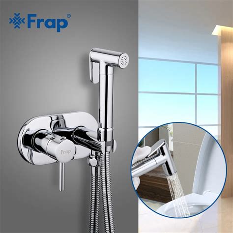 Frap Bidet Faucet Brass Chrome Bathroom Bidet Shower Muslin Shower Bidet Toilet Cold And Hot