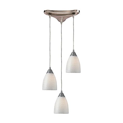 Modern Multi Light Pendant Light With Art Glass And 3 Lights 416 3ws