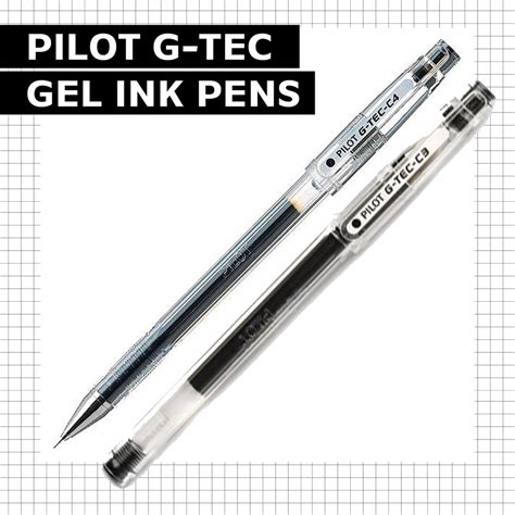 Pilot G Tec Gel Ink Sign Pen Black Shopee Philippines