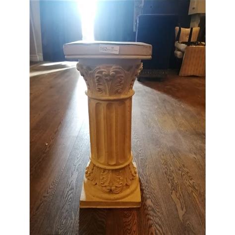 Corinthian Greek Pedestal Column