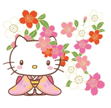Hello Kitty Sakura Kitty Hello Kitty Wallpaper Hello Kitty Images