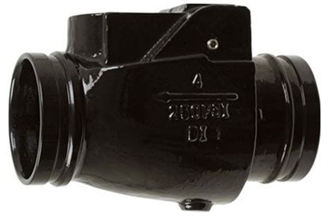 Smith Cooper Ductile Iron Swing Check Valve Grooved John M