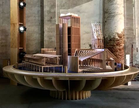 Níall Mclaughlins 2018 Venice Biennale Model Finds A Temporary Home In