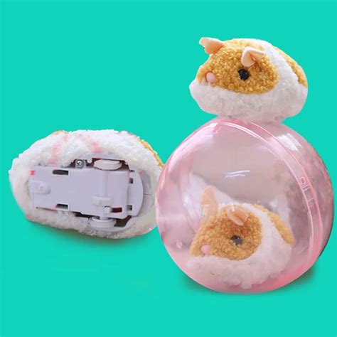 Rolling Ball Cute Hamster Electric Toy Interactive Amusement With