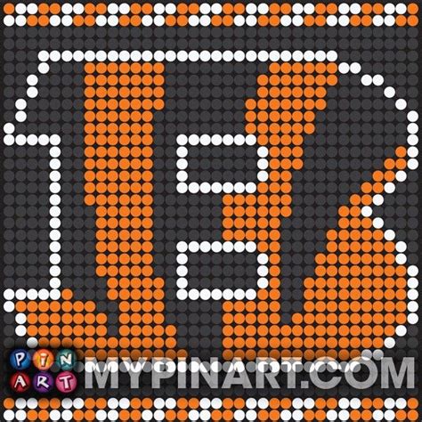 Pin By Christian Stretch On Nfl By Pinart Push Pin Art Paper Quilt