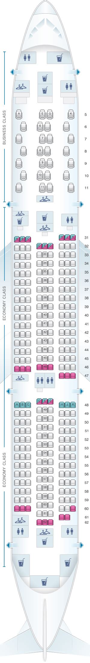 Seat Map China Southern Airlines Boeing B787 9 78w Seatmaestro