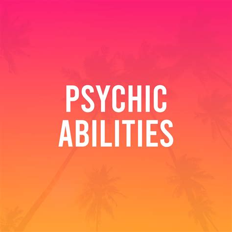 Psychic Abilities | Law of attraction, Psychic abilities, Font inspiration