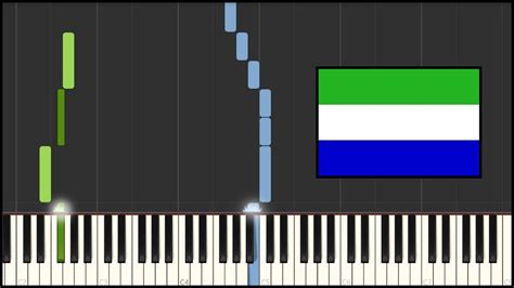 Sierra Leone National Anthem Piano Tutorial YouTube