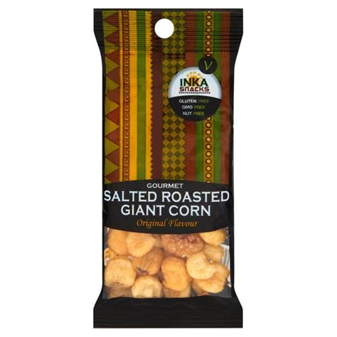 Inka Snacks Giant Corn Salted And Roasted 48g From Ocado