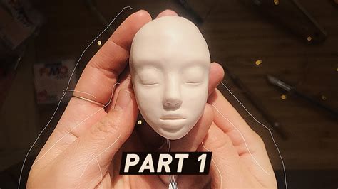 How To Sculpt A Face 🌸part 1 Youtube