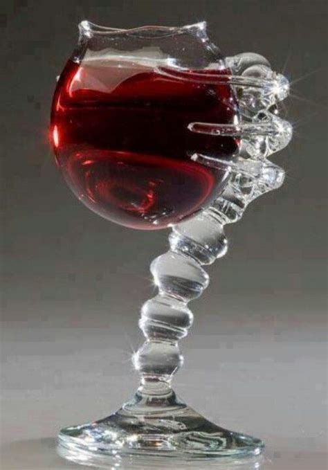 Cool Looking Wine Glass What A Conversation Piece With Images