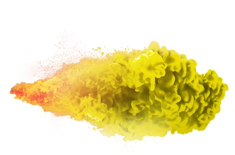 Yellow Smoke Png Image With Transparent Background Png Arts Images