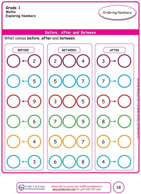 Free printable worksheets on ascending and descending order for grade 1. These are the BEST Math worksheets for Grade 1 through Grade 6 you will ever find. Chapter wise ...