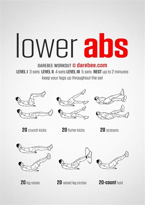 Workout Of The Day Lower Abs Darebee Wod Workout Fitness Six Pack Abs Workout Lower Ab