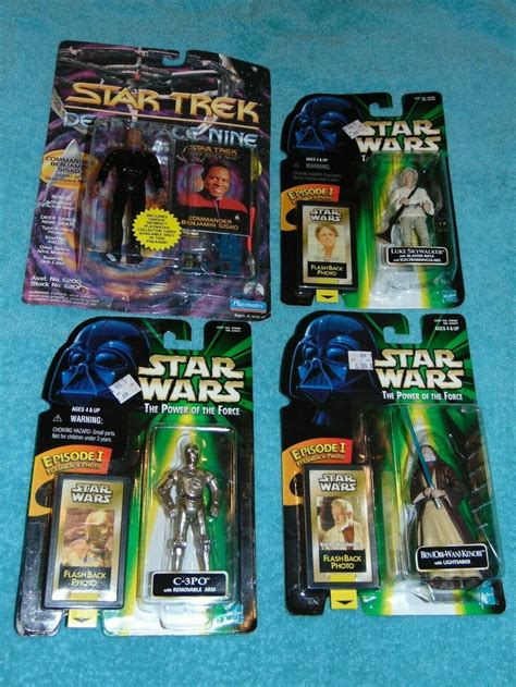 Mavin Star Wars Episode 1 Action Figures Lot Plus One Star Trek