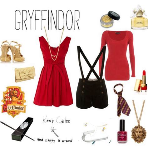 Gryffindor Inspired Outfits Harry Potter Outfits Gryffindor