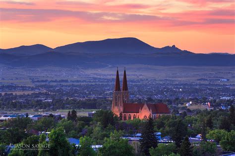 Sunset in Helena, Montana | Jason Savage Photography