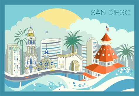 San Diego Illustrations Royalty Free Vector Graphics And Clip Art Istock