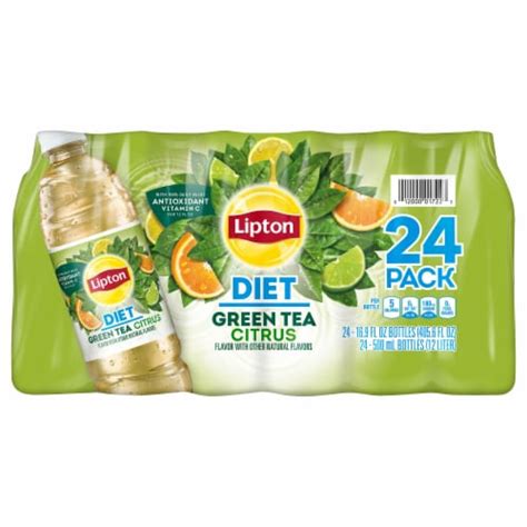 Lipton Diet Citrus Green Tea 12 Pk 169 Fl Oz Pick ‘n Save