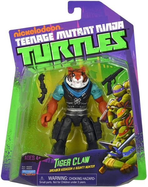 Teenage Mutant Ninja Turtles Nickelodeon Tiger Claw 4 Action Figure