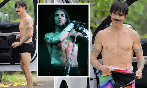 Anthony Kiedis Is One Red Hot Chili Pepper As He Shows Off Ripped