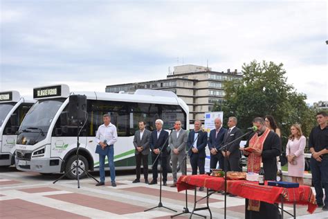 Благоевград — Презентация новых электробусов Karsan Jest Electric