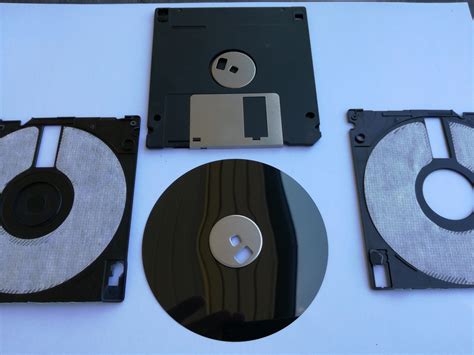 The Inside Is Of A Floppy Disk Is Just A Sheet Of Plastic R