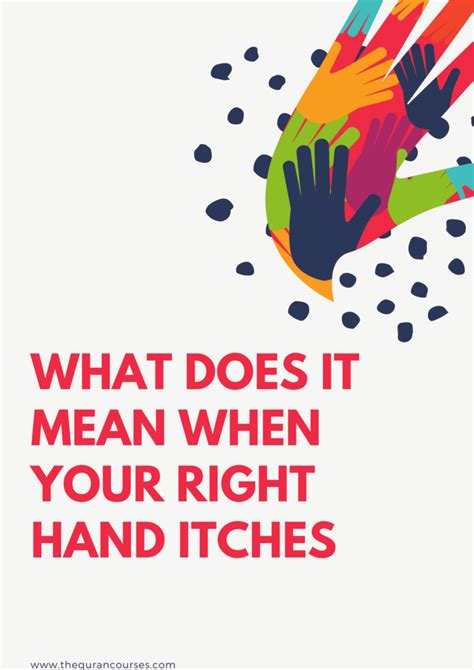 What Does It Mean When Your Right Hand Itches What Should You Do