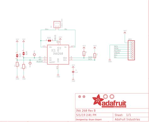 Overview Adafruit Ina260 Current Voltage Power Sensor Breakout