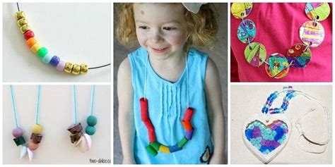 30 Unique Necklace Crafts For Kids Crafts Necklace Craft Crafts For