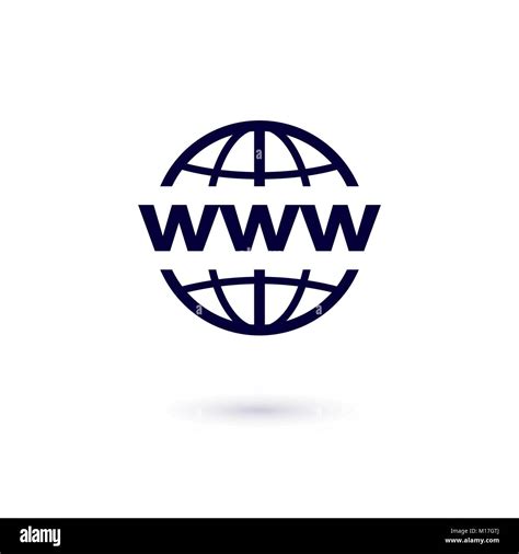 The World Wide Web Graphic Stock Vector Images Alamy