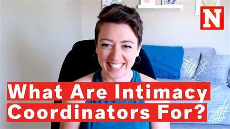 Intimacy Coordinator Explains Why Sex Scenes Should Be Treated Like Stunts Youtube