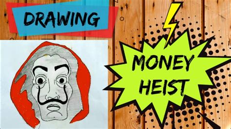 Money heist mask doodle #moneyheist #moneyheistmask #elprofesor #nairobi #doodle #timelapse. Money heist mask Drawing step by step || mask sketch ...