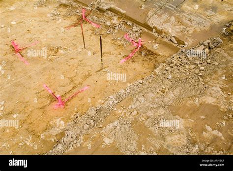 Construction Site Marking Hi Res Stock Photography And Images Alamy