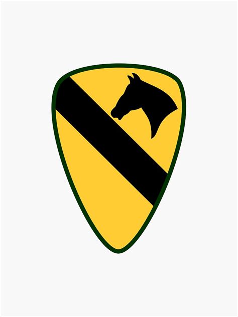 1st Cavalry Division Sticker For Sale By Kameraden Redbubble