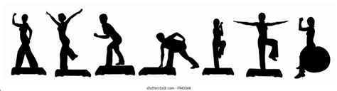 2474 Aerobic Step Stock Vectors Images And Vector Art Shutterstock