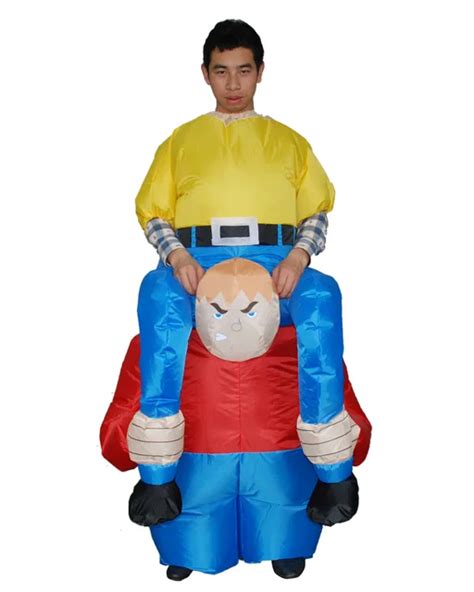 Halloween Purim Cosplay Inflatable Dwarf Costume Adult Fancy Dress