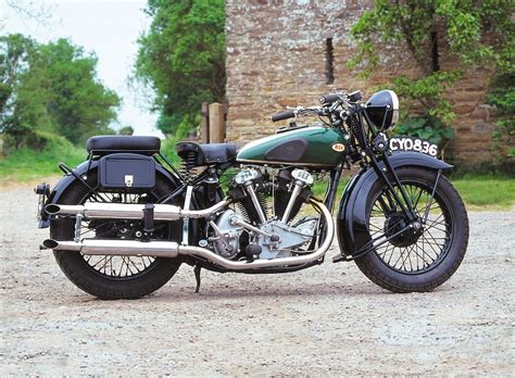Bsa Made V Twin Motorcycles From The 1920s Through To 1940 They Were
