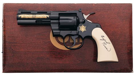 Colt Python Buford Pusser Special Edition Revolver Rock Island Auction