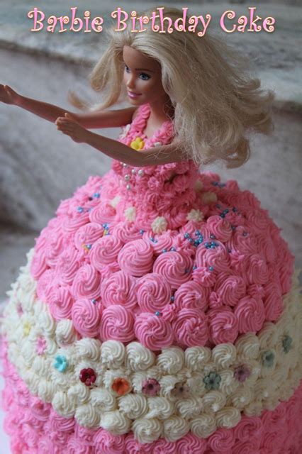 Barbie Birthday Cake Recipe How To Make A Barbie Doll Cake At Home