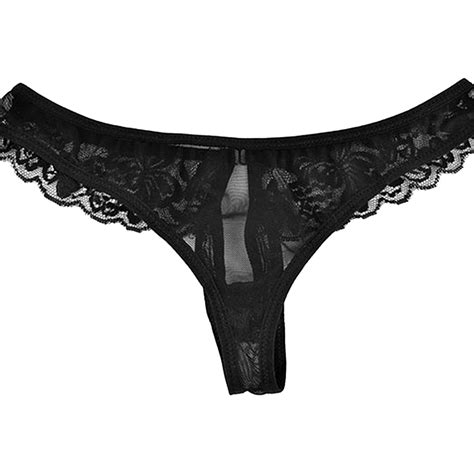 Men S Lace Open Front G String T Thong Underwear Sp Ebay