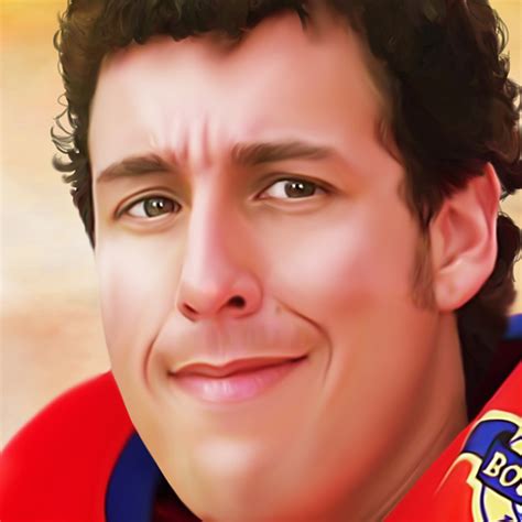 With his unique style and humor, he managed to entertain the audience throughout the movie through some interesting moments. Adam Sandler - The Waterboy I