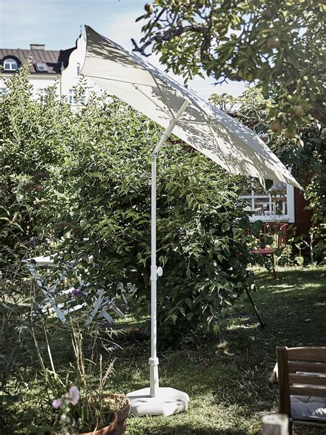 TvetÖ Parasol Inclinablegris Beige Blanc 180x145 Cm Ikea