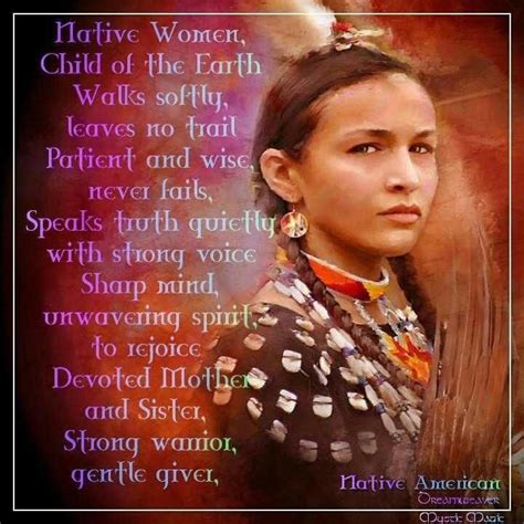 Native Women Quotes Quotesgram