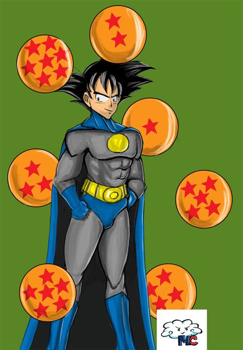 Batman Goku By Mightycloudsstudios On Deviantart