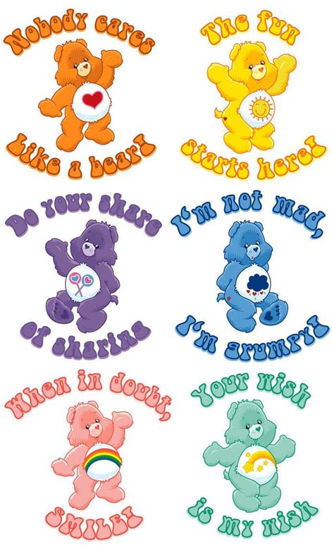 carebears 1 by estesgraphics in 2020 care bear tattoos