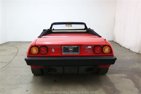 Jun 07, 2021 · the one you're looking at now is a 1984 model year. 1984 Ferrari Mondial Cabriolet | Beverly Hills Car Club
