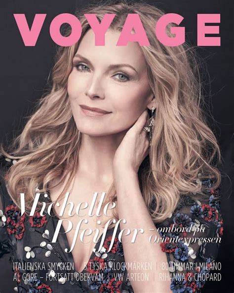 Michelle Pfeiffer Voyage Magazine 2017 Michelle Pfeiffer Michelle