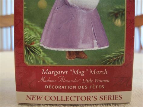 2001 Hallmark Keepsake Ornament Margaret Meg March Little Women 1st