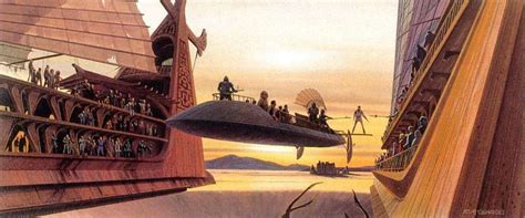 Tales From Weirdland At Jabbas Court And Aftermath Return Of The Jedi Art By Ralph